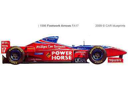 Arrows F1 General car parts